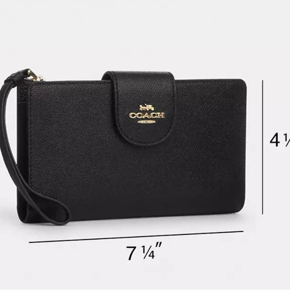 NWT Coach Signature Phone Wallet - Picture 5 of 5